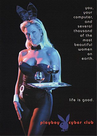 Print Ad for Playboy.com