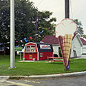 Changing Chicago Project: Roll 16 Neg 12 Ice Cream Stand, South Holland IL 10.06.87 - Photograph by Jay Boersma