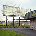 Changing Chicago Project: Roll 23 Neg 16 Blank Billboard, South Holland IL 10.06.87 - Photograph by Jay Boersma