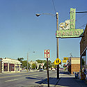 Changing Chicago Project: Roll 24 Neg 03 HyWay Bakery, South Chicago Heights 10.23.87 - Photograph by Jay Boersma