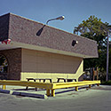 Changing Chicago Project: Roll 31 Neg 18 Fast Food Dining Area, Chicago Heights 09.18.87 - Photograph by Jay Boersma