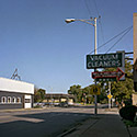 Changing Chicago Project: Roll 35 Neg 09 Abel Vacuum Cleaners, Chicago Heights IL 10.23.87 - Photograph by Jay Boersma