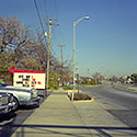 Changing Chicago Project: Roll 48 Neg 18 Vote Nov 3 Sign, Blue Island IL 10.23.87 - Photograph by Jay Boersma