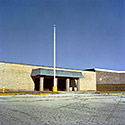 Changing Chicago Project: Roll 56 Neg 08 Closed Shopping Mall, Harvey IL 10.30.87 - Photograph by Jay Boersma