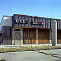Changing Chicago Project: Roll 56 Neg 18 Closed City Life Restaurant, Harvey IL 10.30.87 - Photograph by Jay Boersma