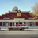 Changing Chicago Project: Roll 60 Neg 12 El Cortez Mexican Food, Blue Island IL 10.30.87 - Photograph by Jay Boersma